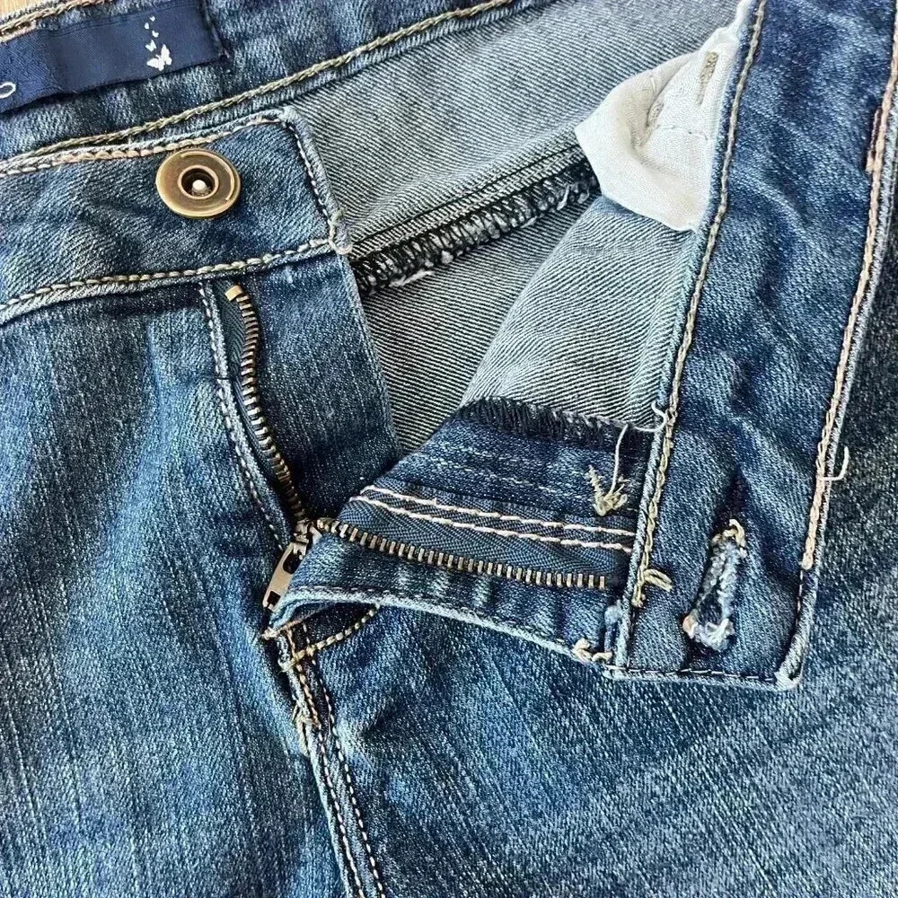 Womens/Juniors CPink Denim Jean Shorts - 13 - Picture 4 of 6